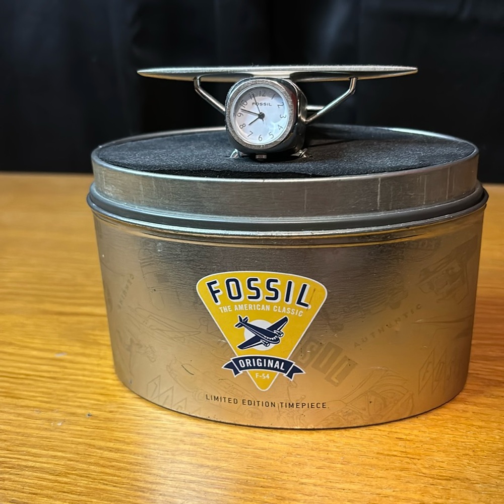 Fossil Airplane Watch Limited Edition Timepiece